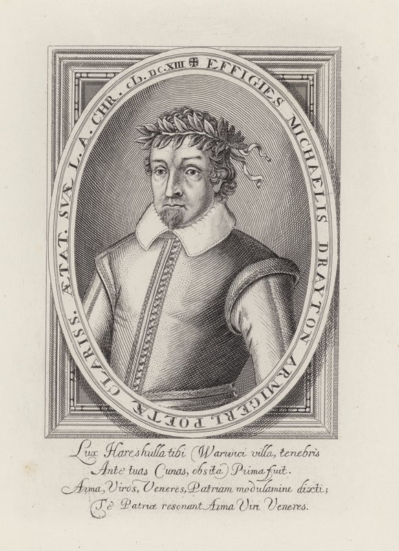 Michael Drayton (gravyr) av English School