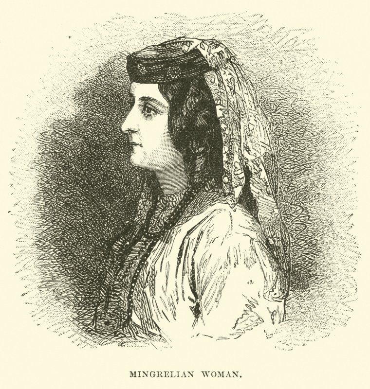 Mingreliansk kvinna av English School