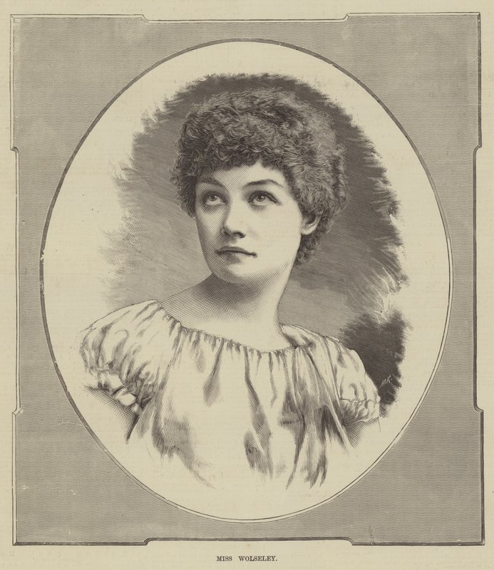 Miss Wolseley (gravyr) av English School
