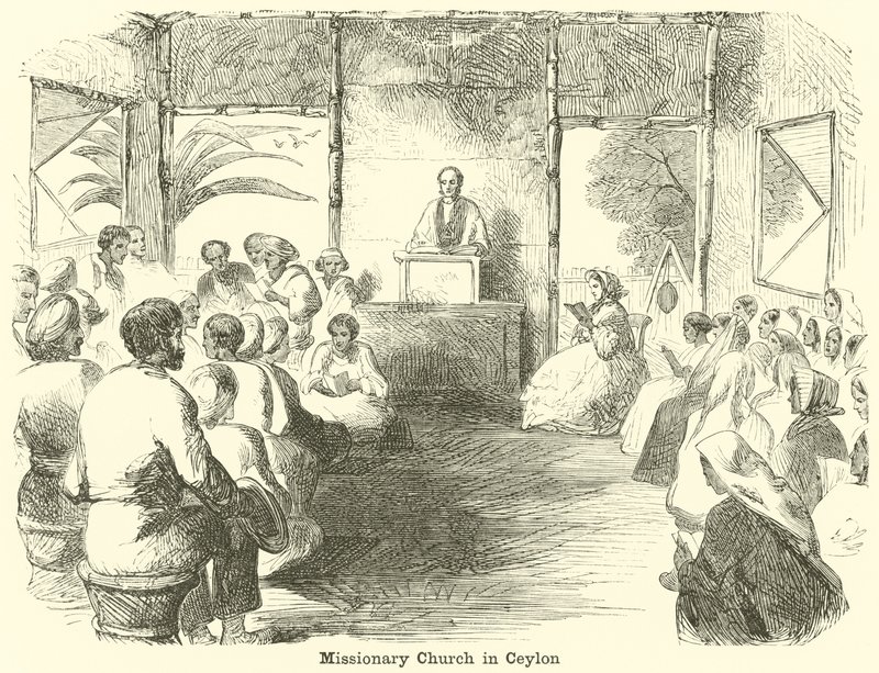 Missionskyrkan i Ceylon av English School