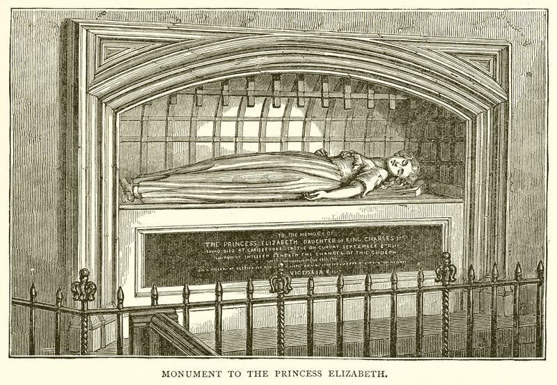 Monument till prinsessan Elizabeth av English School