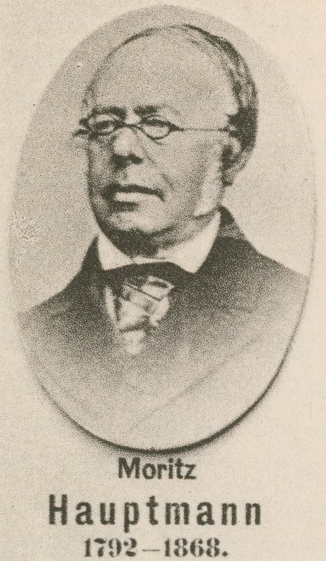 Moritz Hauptmann (gravyr) av English School