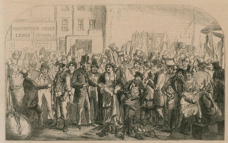 Moses Square, Houndsditch av English School