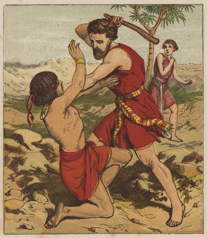 Moses dödar egyptiern av English School