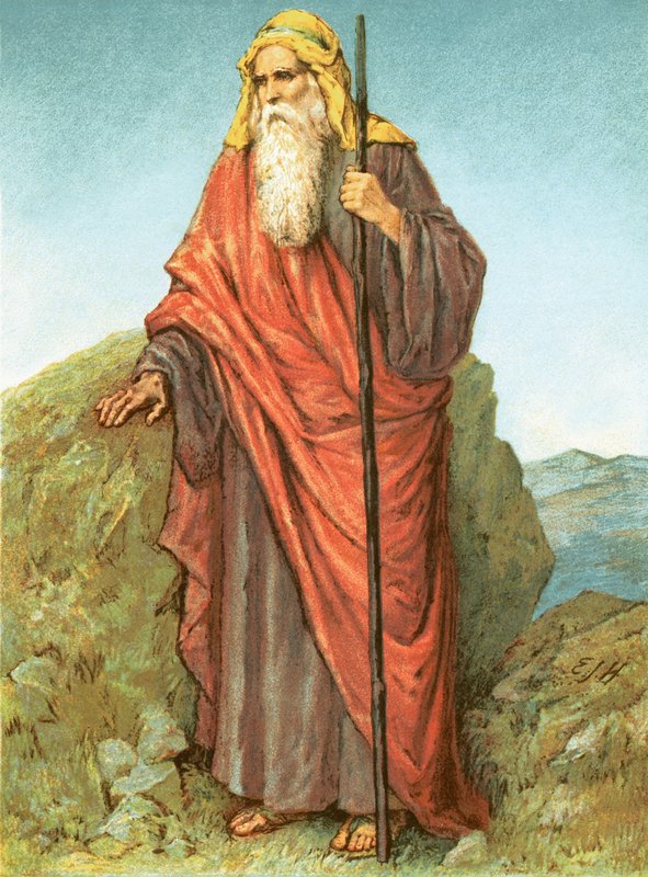 Moses tittar på det utlovade landet av English School