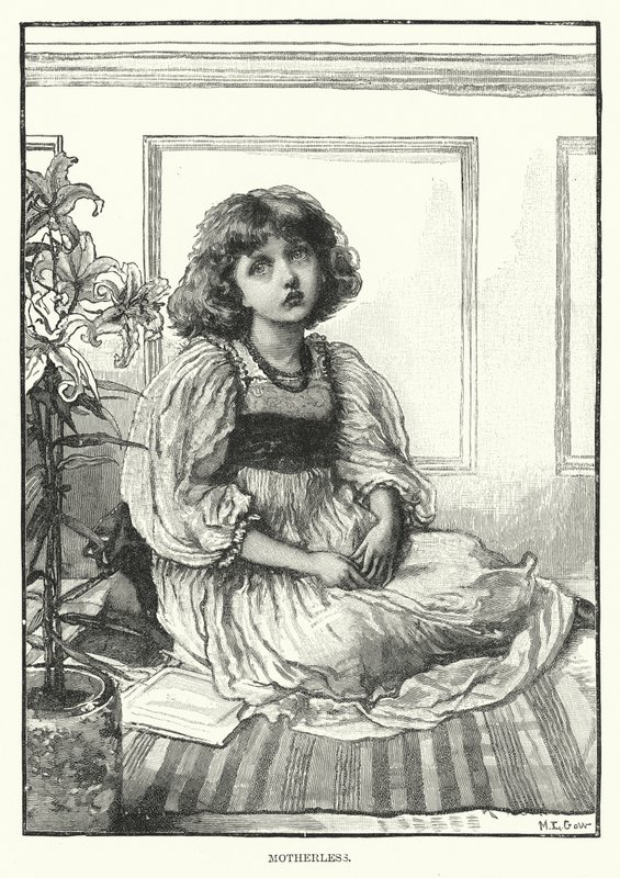 Moderlös (gravyr) av English School