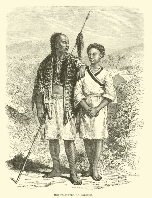Bergsbestigare i Formosa av English School
