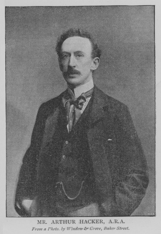 Mr Arthur Hacker, ARA (gravyr) av English School