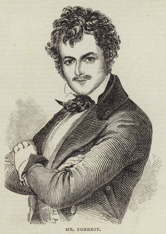 Mr Forrest (gravyr) av English School