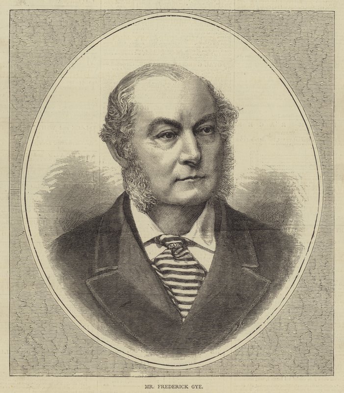 Mr Frederick Gye (gravyr) av English School