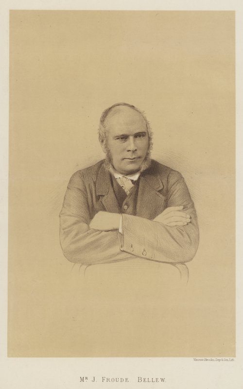 Mr J Froude Bellew (litho) av English School