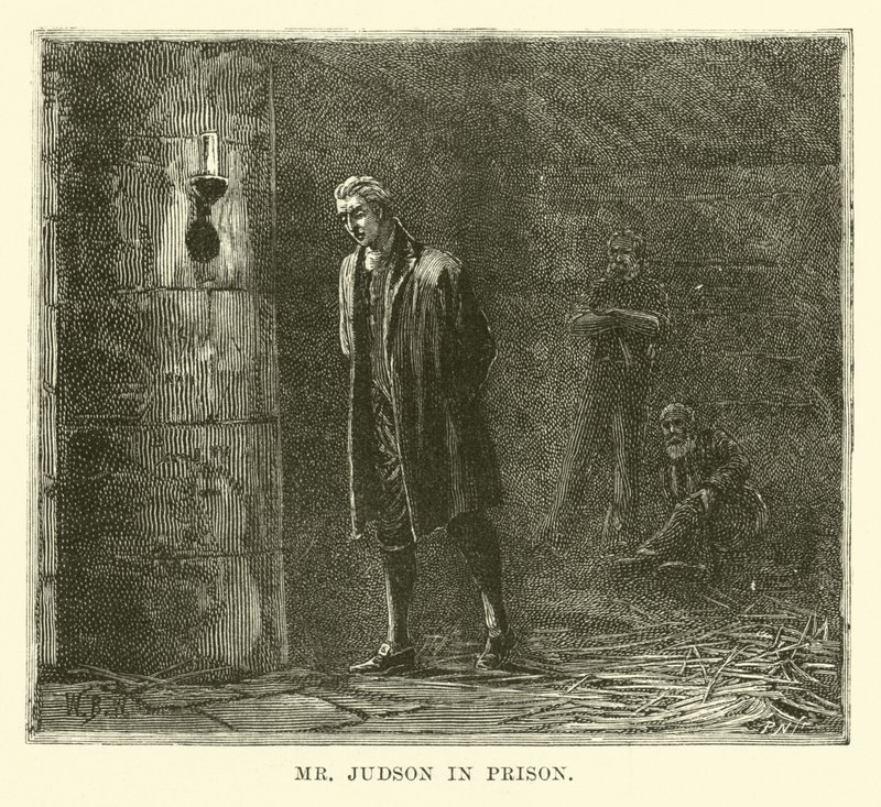 Mr Judson i fängelse av English School