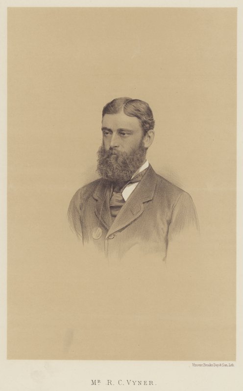 Herr R C Vyner (litho) av English School