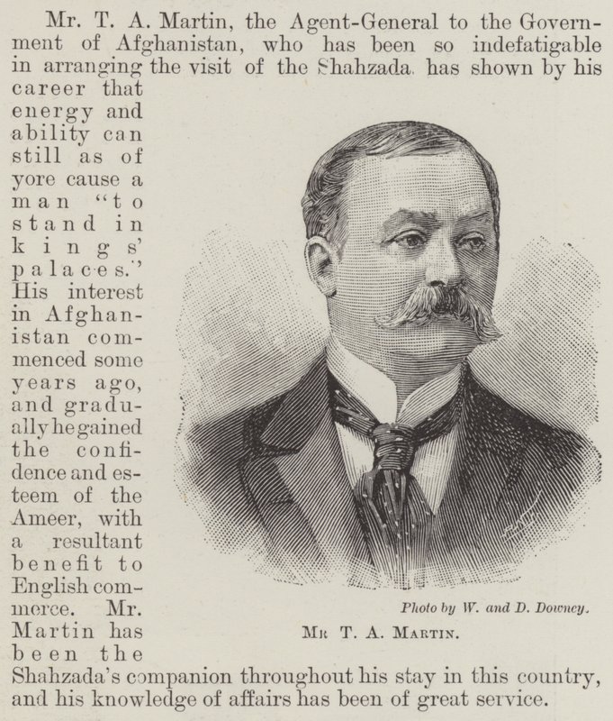 Mr T A Martin (gravyr) av English School