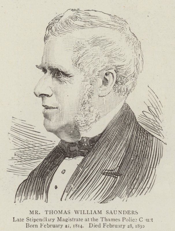 Thomas William Saunders av English School