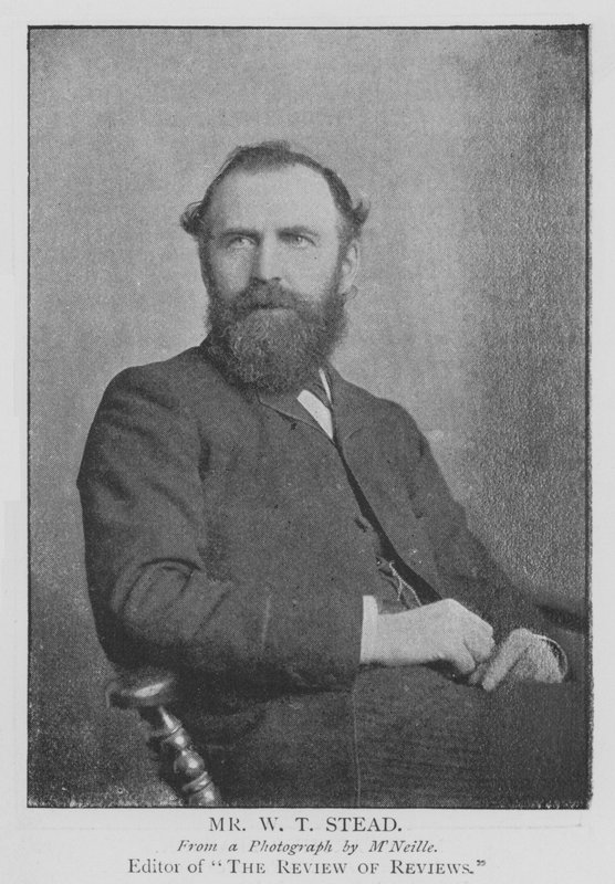 Mr W T Stead (gravyr) av English School