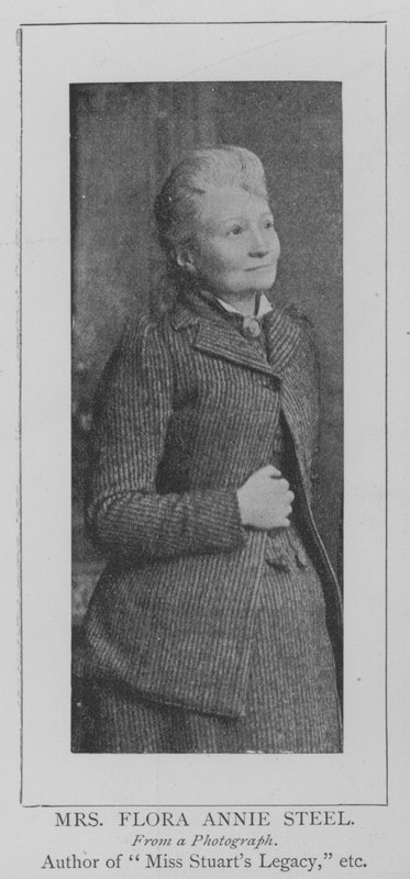 Mrs Flora Annie Steel (gravyr) av English School