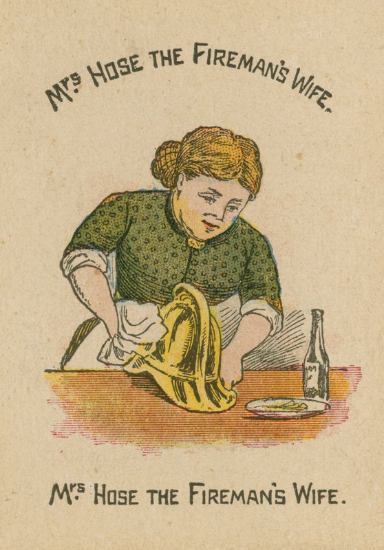 Mrs Hose brandmansfrun av English School