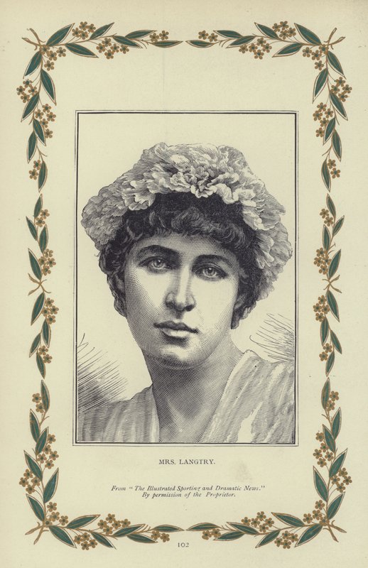 Fru Langtry (gravyr) av English School