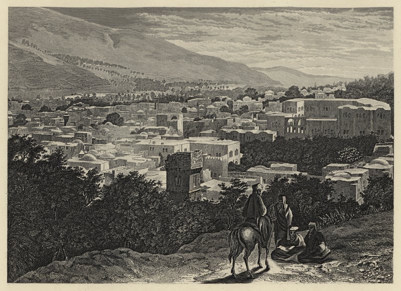 Nablous (gravyr) av English School