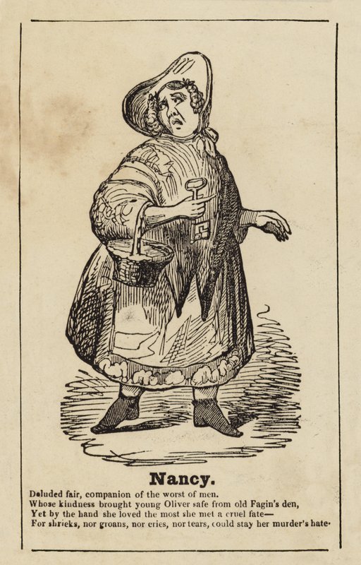 Nancy från Oliver Twist av English School