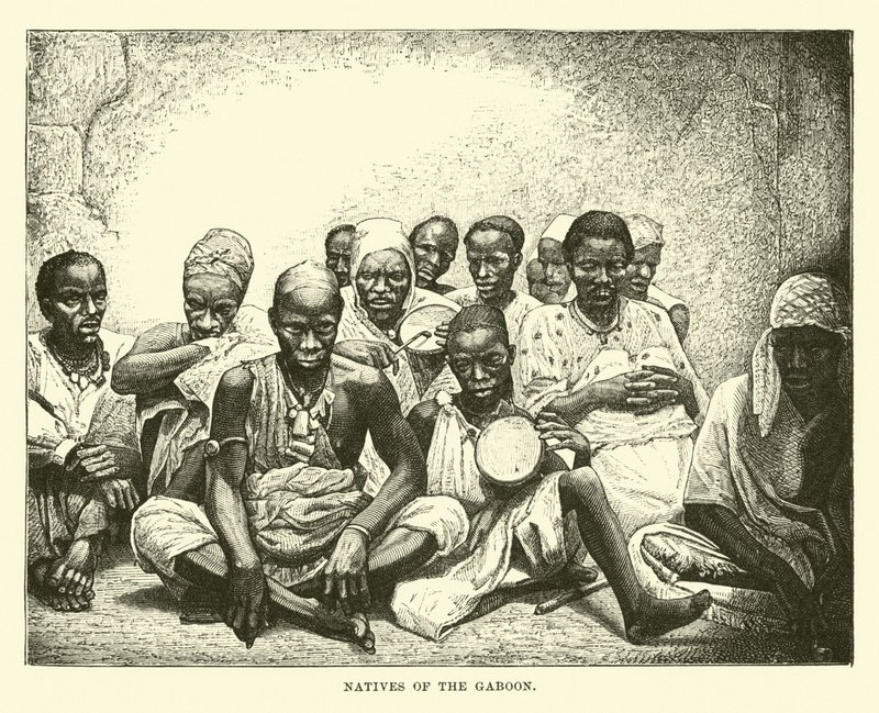 Infödda i Gabon av English School