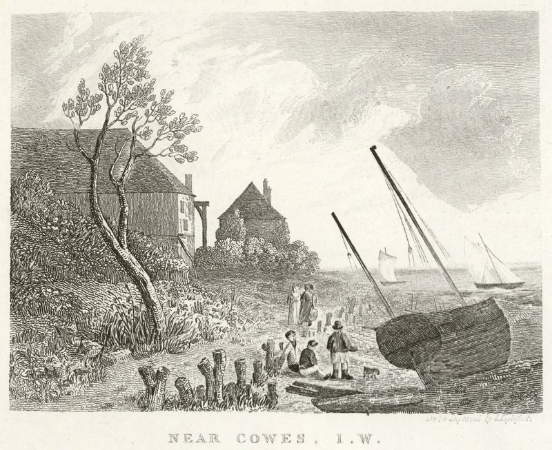 Nära Cowes, Isle of Wight av English School