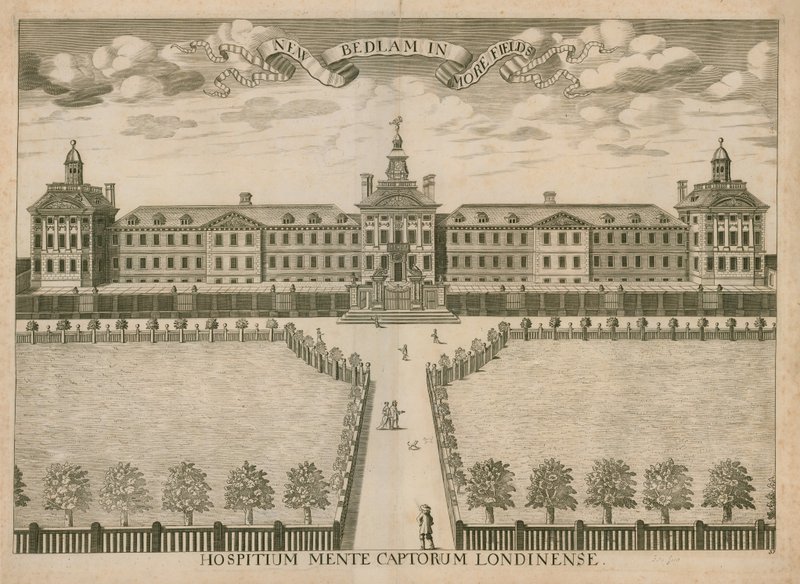 New Bedlam Hospital, Moorfields, London av English School