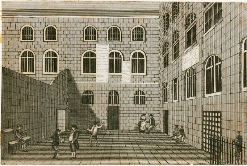 Newgate fängelse av English School