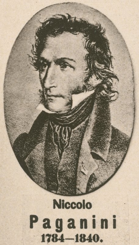 Niccolo Paganini (gravyr) av English School