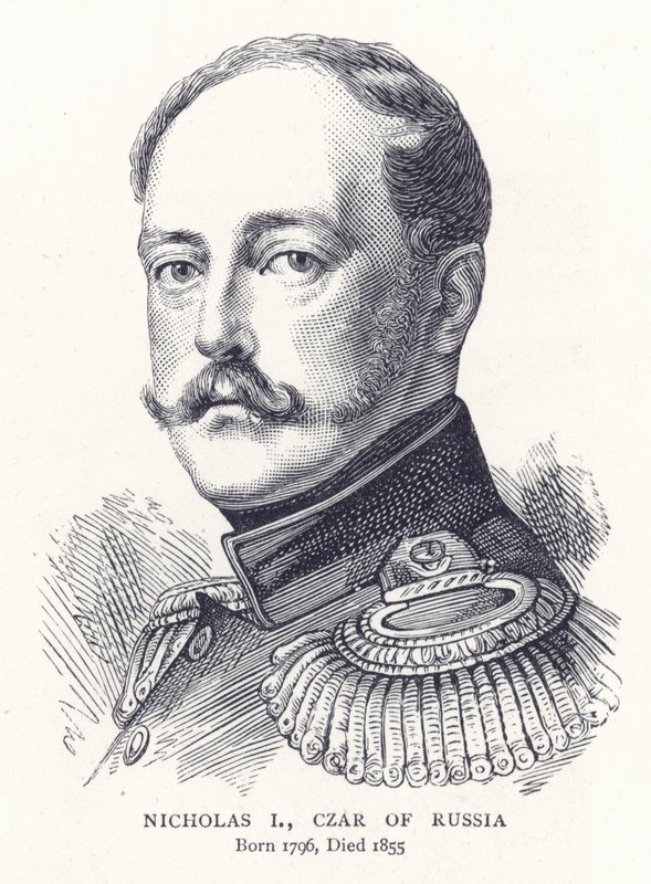 Nicholas I, tsar av Ryssland av English School