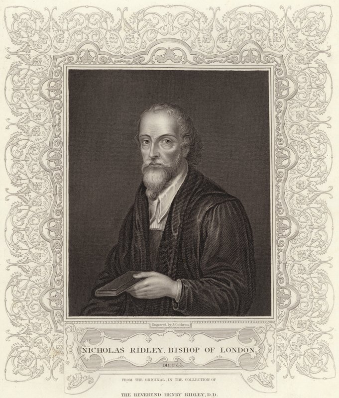 Nicholas Ridley av English School