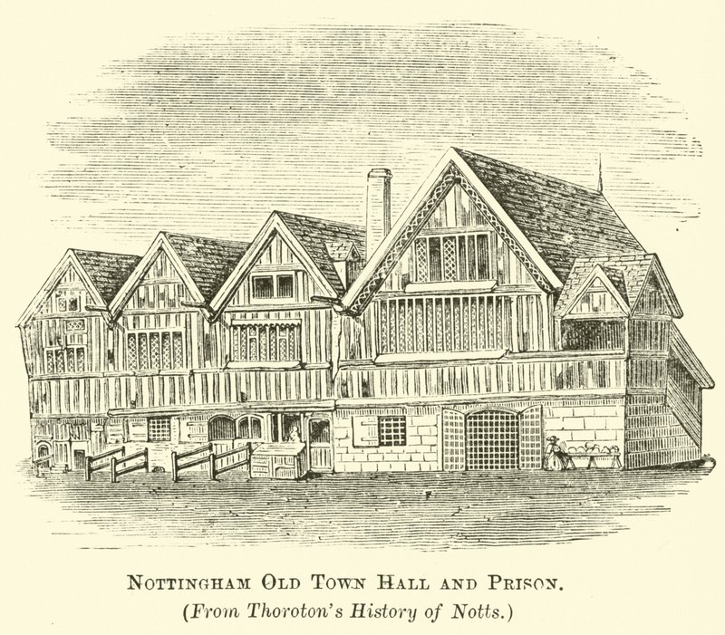 Nottingham Old Town Hall and Prison av English School