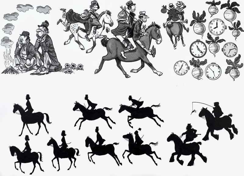 Nursery rim illustration av English School