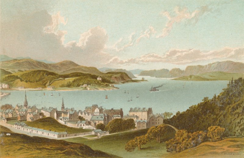 Oban Bay ma le Sound of Kerreraswed av English School