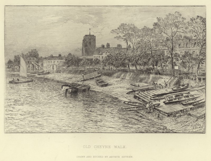 Old Cheyne Walk av English School