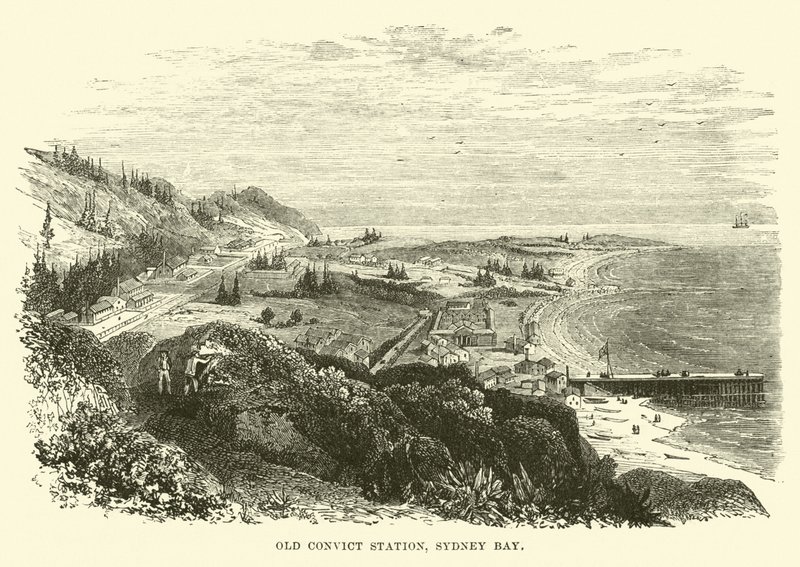 Old Convict Station, Sydney Bay av English School