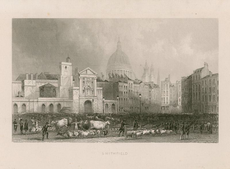Old Smithfield Market av English School