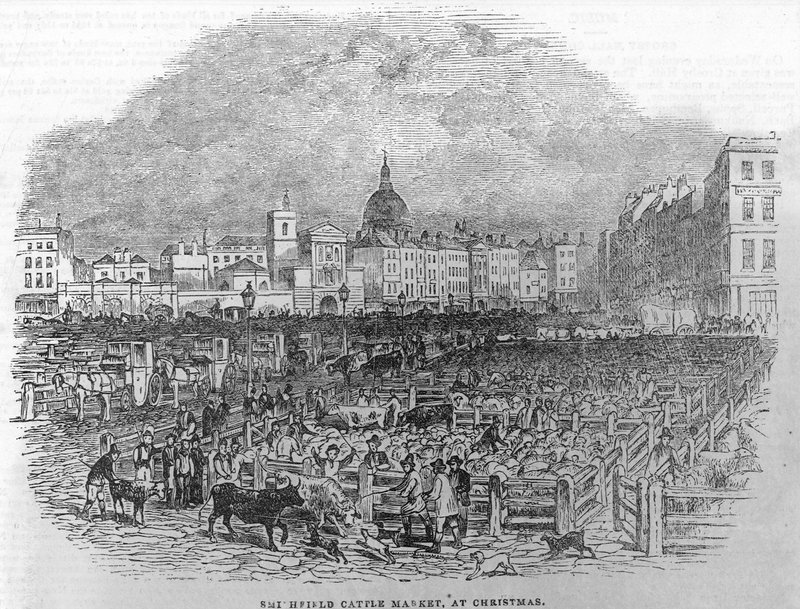 Old Smithfield Market av English School