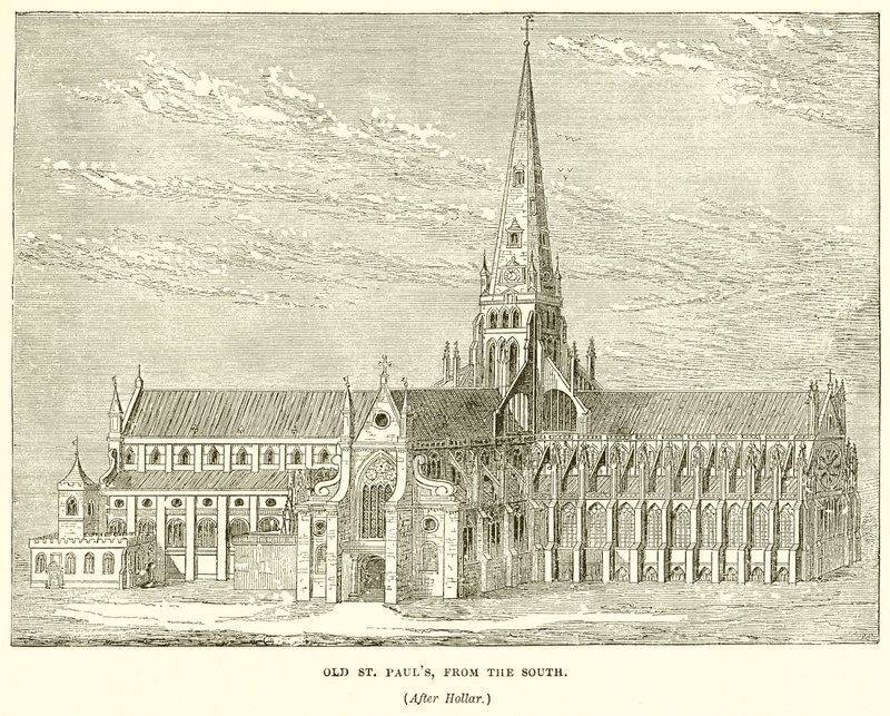 Old St. Pauls, från söder av English School