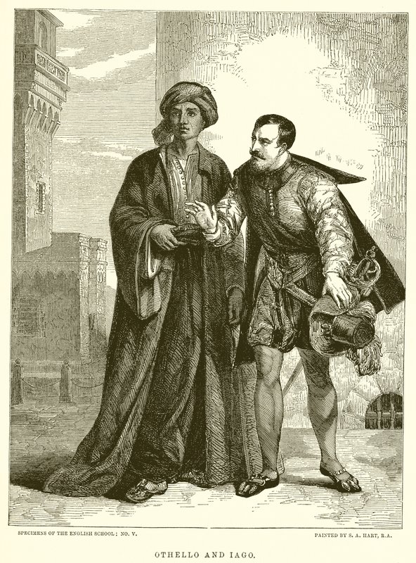 Othello och Iago av English School