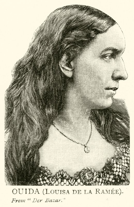 Ouida, Louisa de la Ramee (gravyr) av English School