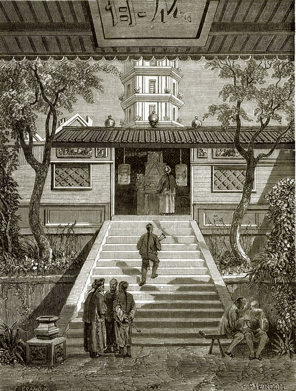 Pagoda i Whampoa av English School