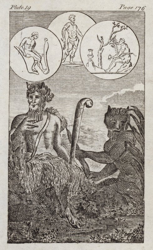 Pan (gravyr) av English School