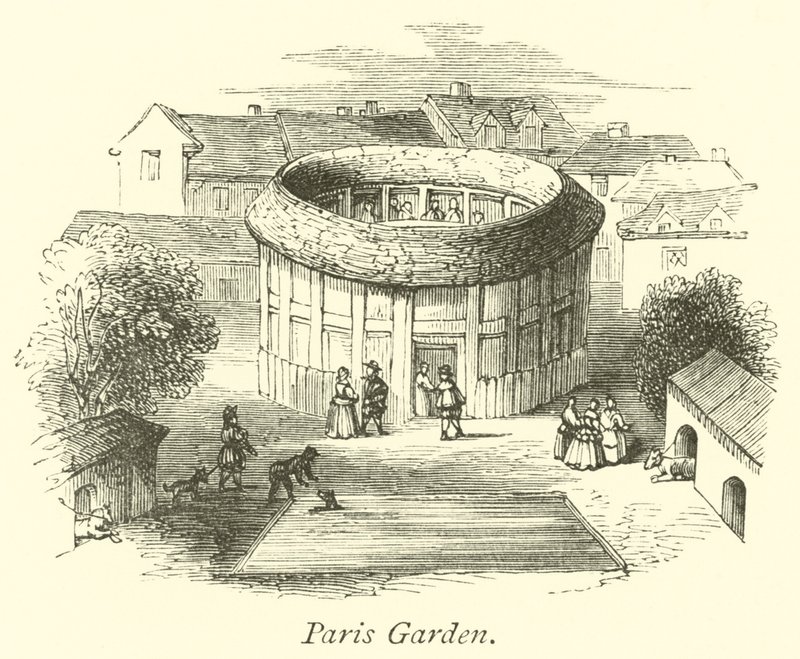 Paris trädgård av English School
