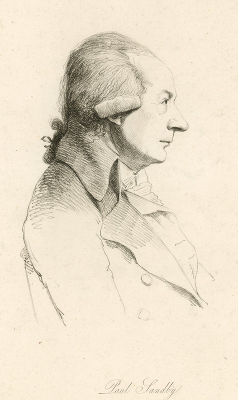 Paul Sandby, kartmakare och målare av English School
