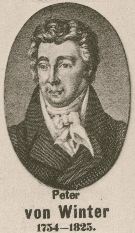 Peter von Winter (gravyr) av English School