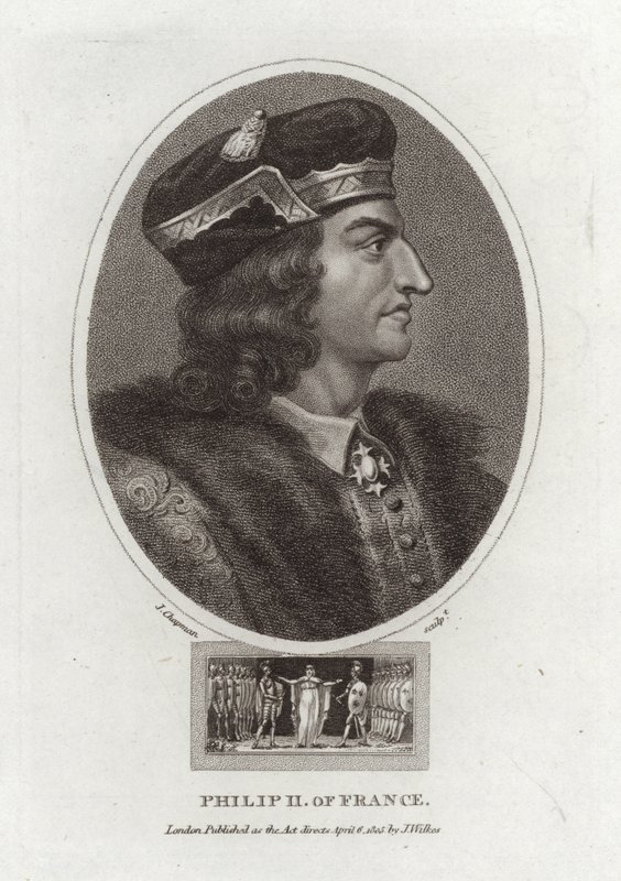 Filip II av Frankrike av English School