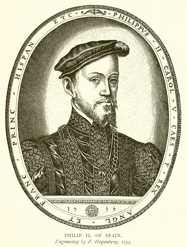 Filip II av Spanien av English School