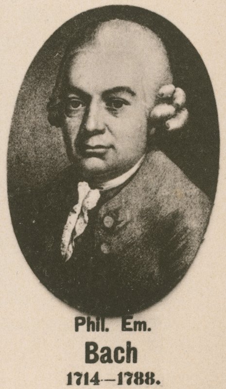 Philipp Emanuel Bach (gravyr) av English School